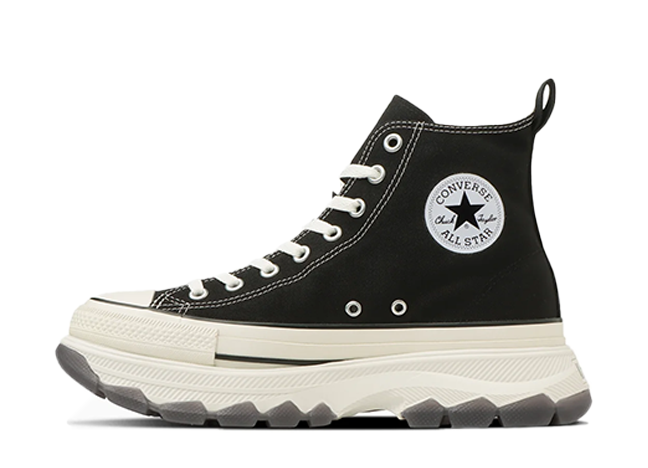 コンバース オールスター トレックウェーブ CS ハイ "ブラック/グレー" ブラック/グレー/ホワイト