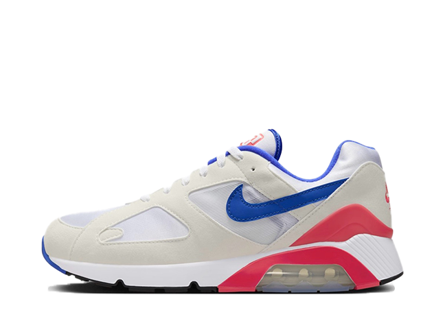 ナイキ エアマックス180 "ウルトラマリン" (2024) ホワイト/ウルトラマリン/ソーラーレッド