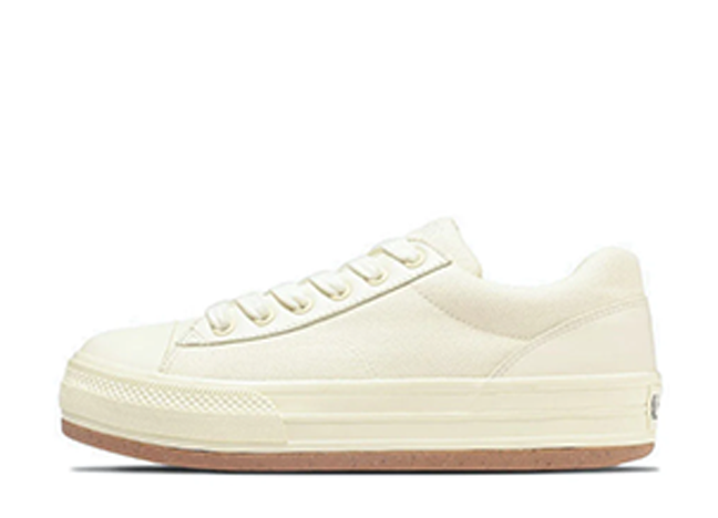 コンバース オールスター ボーダースター OX "ホワイト" ホワイト/ホワイト