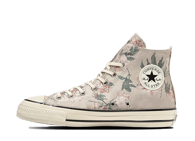 コンバース オールスター US フラワー ハイ "ベージュ" ベージュ/ベージュ