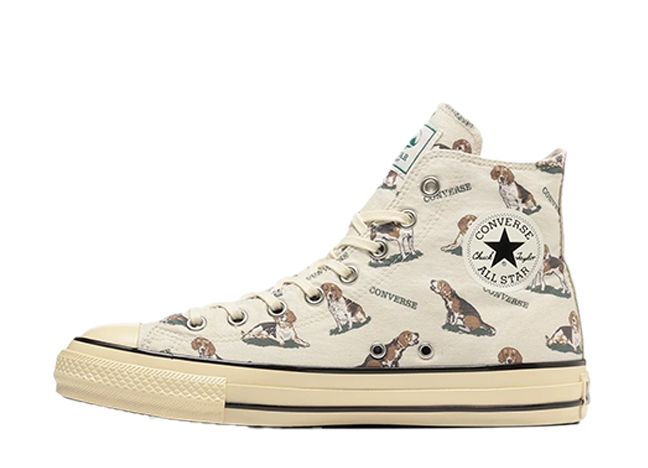 コンバース オールスター US ハンティング ハイ "ビーグル" ホワイト