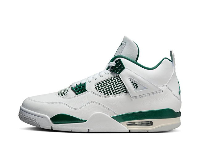 Nike Air Jordan 4 Retro "Oxidized Green" White/Oxidized Green/Neutral Grey