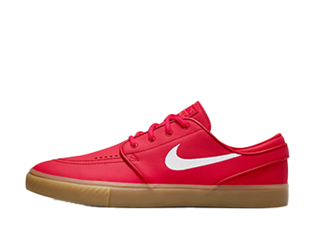 Nike SB Zoom Janoski OG+ ISO Orange Label "University Red Gum" University Red/White/Gum Light Brown/Gym Red