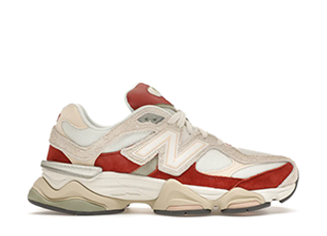 New Balance 9060 "Red/White" Red/White/Beige/Sea Salt