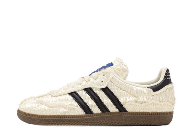 レヴェリー バイ キャロライン フウ × アディダス オリジナルス ウィメンズ サンバ シルク アッパー "ホワイト" ホワイト/ブラック