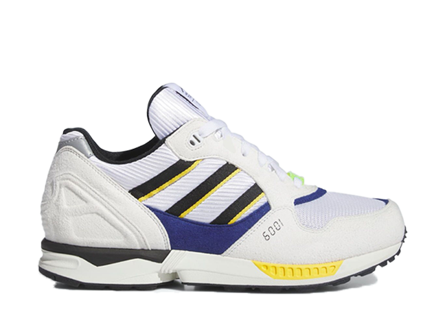 Civilist Berlin × adidas Originals ZX6001 B "Crystal White" Crystal White/Core Black/Bold Gold