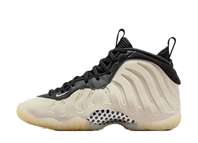 Nike GS Air Foamposite One "Light Orewood Brown and Black" Black/Team Gold/Light Orewood Brown/Chrome