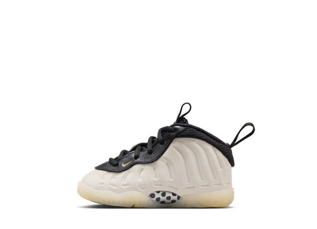 Nike TD Air Foamposite One "Light Orewood Brown and Black" Black/Team Gold/Light Orewood Brown/Chrome