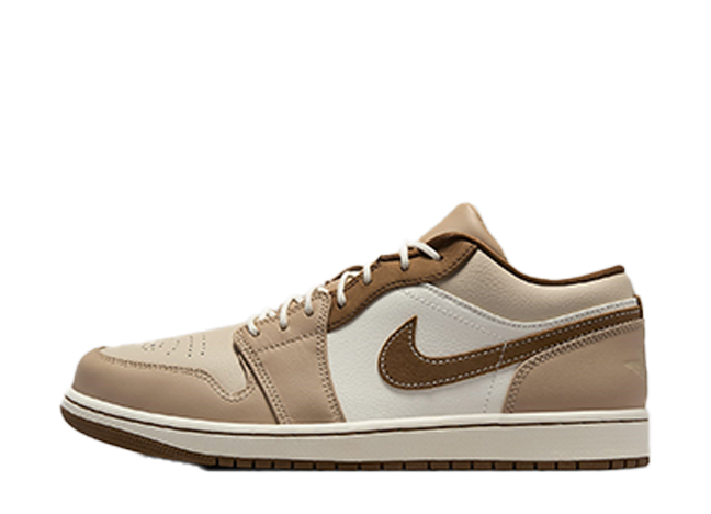 ナイキ エアジョーダン1 ロー SE "ヘンプ/ホワイト" ヘンプ/セイル/オートミール/ライトブリティッシュタン