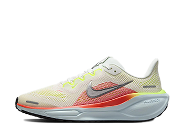 Nike GS Air Zoom Pegasus 41 "Barely Volt" Summit White/Bright Crimson/Glacier Blue