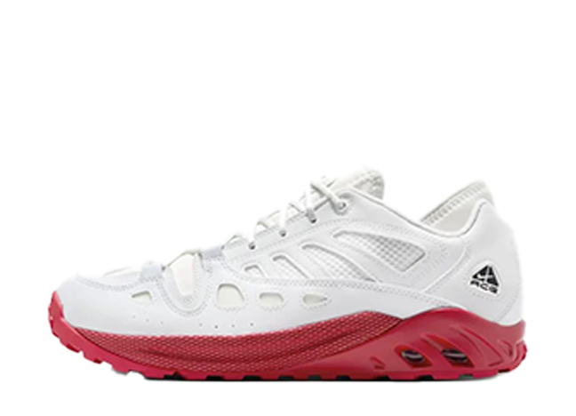 Nike ACG Air Exploraid "Summit White and University Red" Summit White/University Red/Black