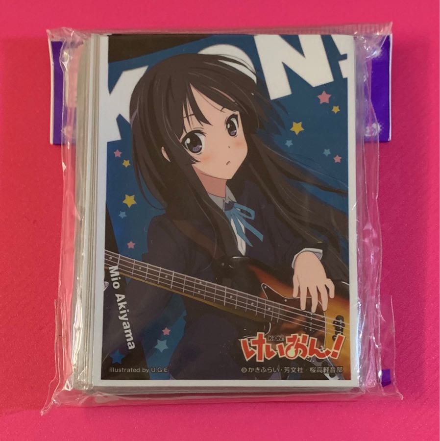 けいおん！  秋山澪  スリーブ