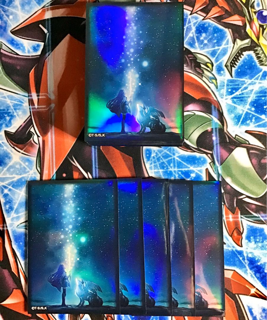 高レアリティ最新構築【銀河眼デッキ】 メイン&EX15＆未使用星遺物スリーブ