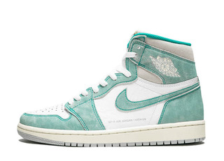 Nike Air Jordan 1 Retro High Og Turbo Green/HoWight Light Smoke Grey Sail 28cm
