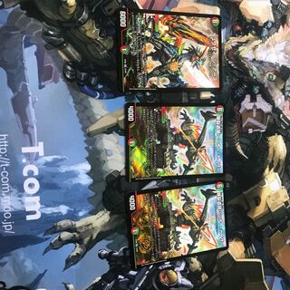 デュエルマスターズ  シシオーカイザー 二枚 リュウセイジアース