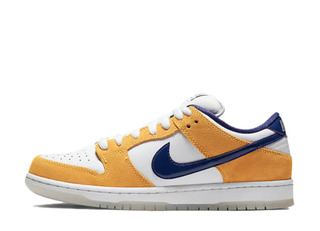 Nike SB Dunk Low Pro White/Regency Purple-Laser Orange 27.5cm
