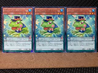 【ぽぽたん】遊戯王 5865 EMヒックリカエル 3枚 レア