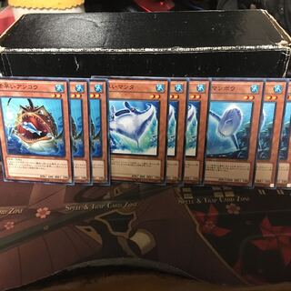 素早いアンコウ 素早いマンタ 素早いマンボウ 各3枚