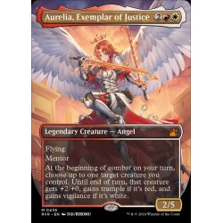 FOIL)(フルアート)正義の模範、オレリア/Aurelia, Exemplar of Justice 