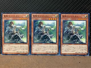 【ぽぽたん】遊戯王 6064 聖騎士トリスタン 3枚 ノーマル