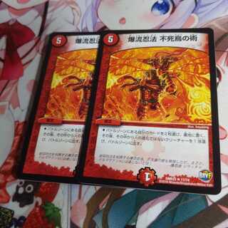 爆流忍法 不死鳥の術　2枚