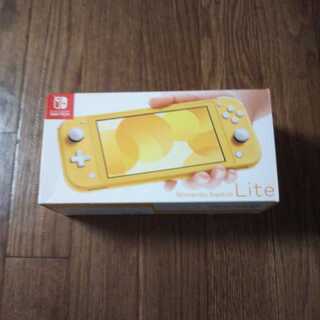 nintendo switchLite 任天堂スイッチライト イエロー未使用品