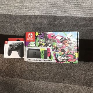 switch スプトゥーン　同梱版　プロコントローラー付き