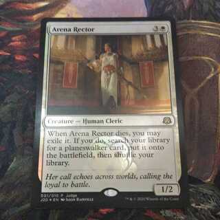 《競技場の首長/Arena Rector》ジャッジ報奨版Foil1枚【B】