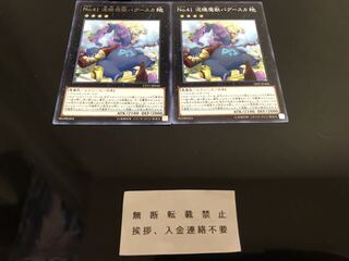 No.41 泥睡魔獣バグースカ ２枚 セット(字レア、ノー)