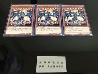 レッドアイズ・ダークネスメタルドラゴン ノーパラ ３枚 セット