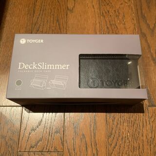 toyger デッキケース　ブラック　レザー
