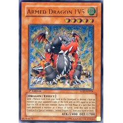 [Condition B] ☆Old Asia ☆Armed Dragon LV5 [Relief] {SOD-AE014} [For Collectors