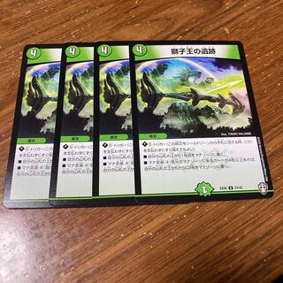 獅子王の遺跡　4枚