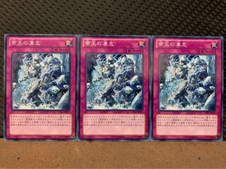 【ぽぽたん】遊戯王 420 帝王の凍志 3枚 ノーマル