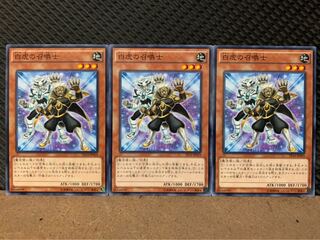 【ぽぽたん】遊戯王 801 白虎の召喚士 3枚 ノーマル