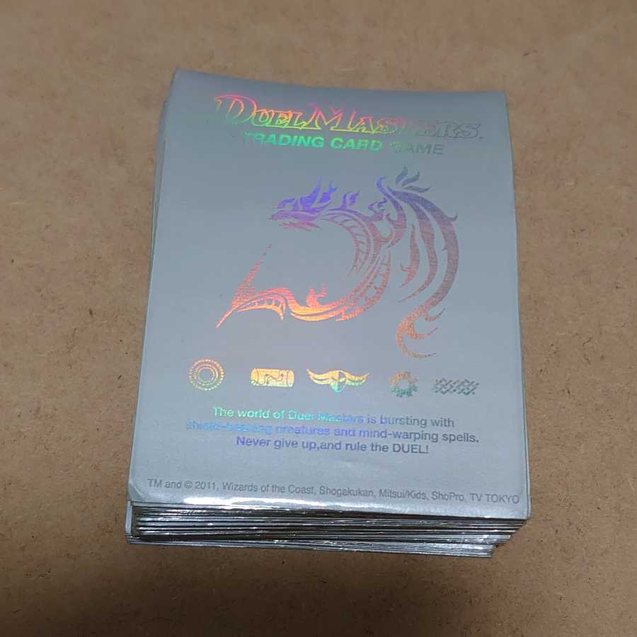 デュエマ公式スリーブ シルバー 40枚