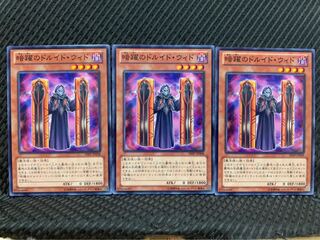 【ぽぽたん】遊戯王 4008 暗躍のドルイド・ウィド 3枚 ノーマル