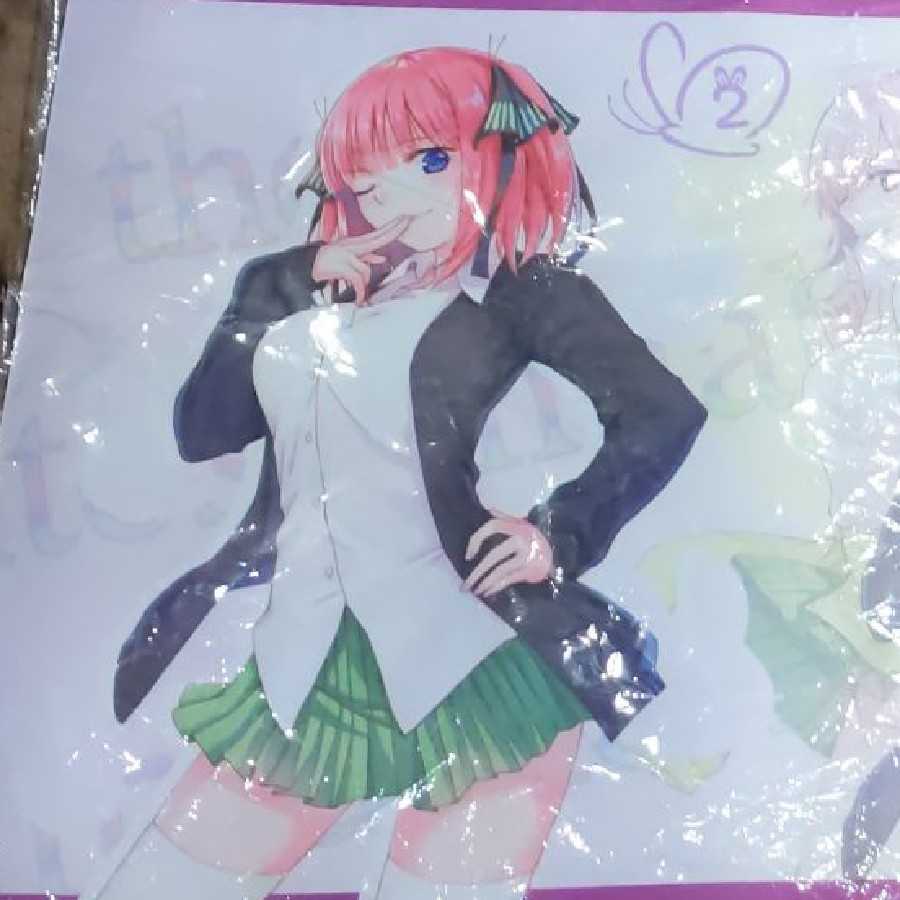 五等分の花嫁　c97プレイマット　二乃