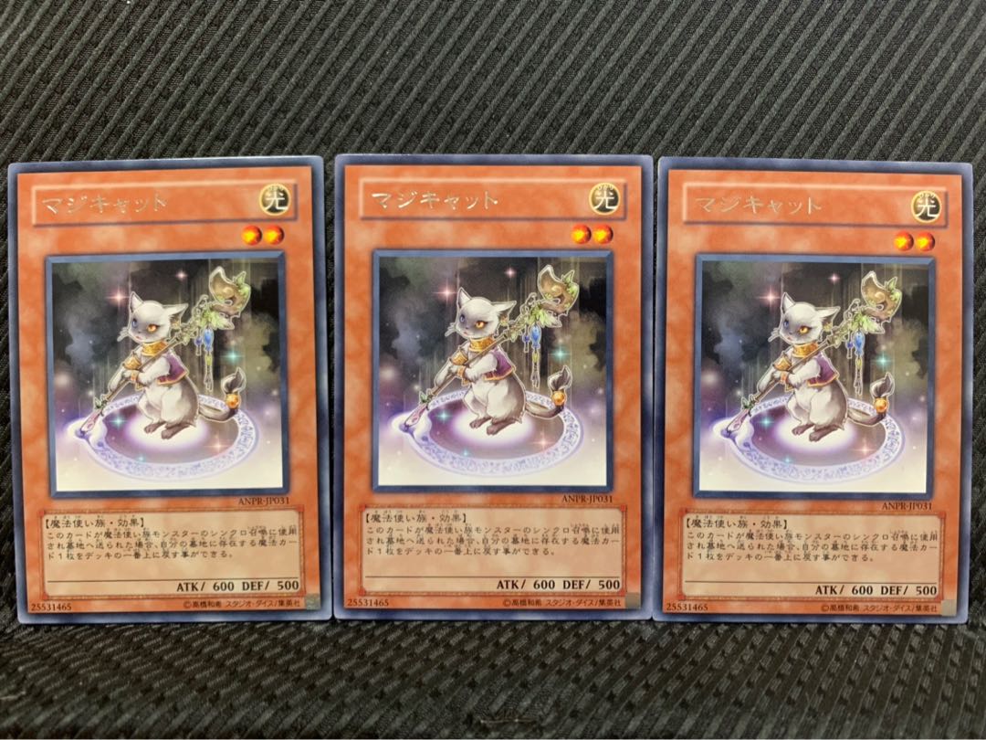 【ぽぽたん】遊戯王 2397 マジキャット 3枚 レア