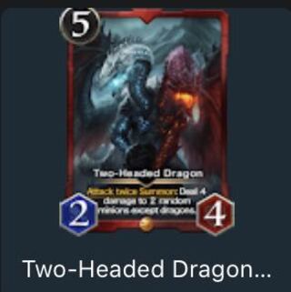 双頭のドラゴン