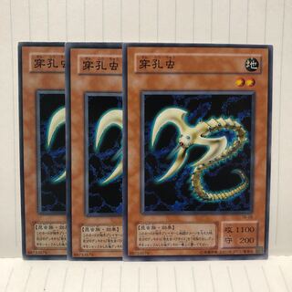 穿孔虫　ノーマル　3枚　マホ子