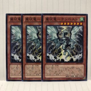 嵐征竜-テンペスト　ノーマル　3枚　マホ子