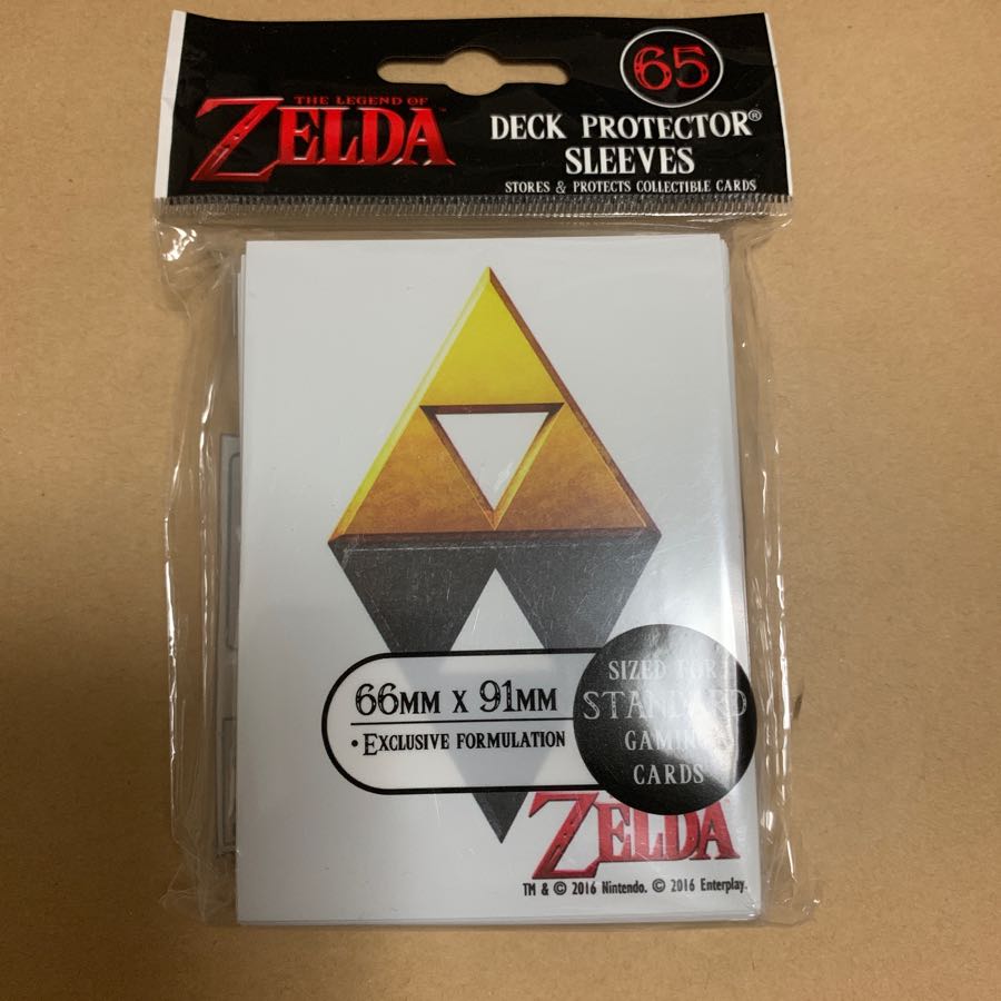 ウルトラプロ製 ゼルダの伝説 公式スリーブ 65枚
