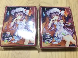 東方　スリーブ　パチュリー  2個セット