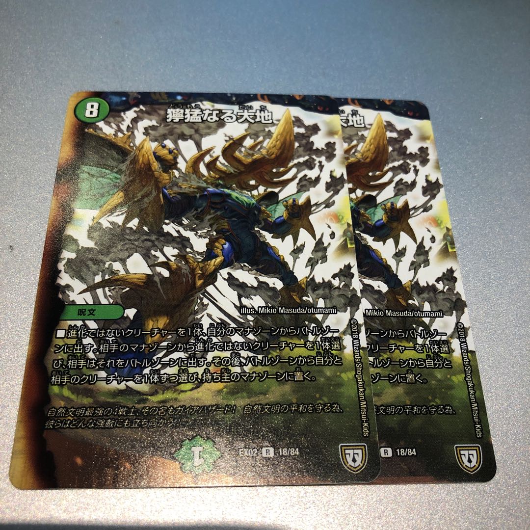 獰猛なる大地(2枚)