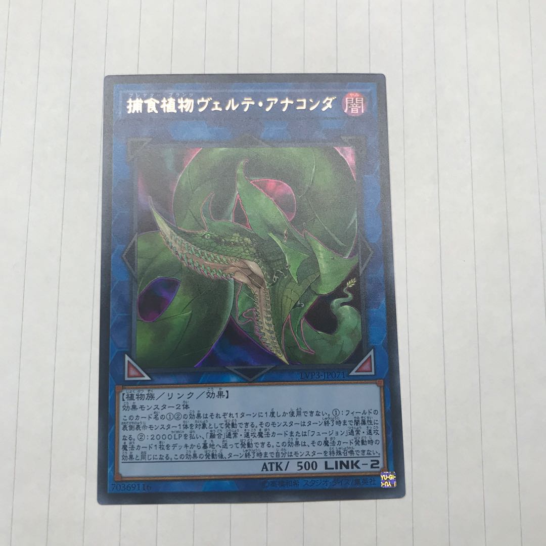 捕食植物ヴェルテ・アナコンダ UR