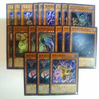 遊戯王　未界域暗黒界デッキパーツ　40枚