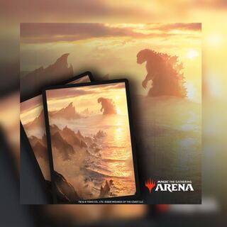 MTGアリーナ用ゴジラスリーブ 1枚