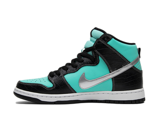 ダイヤモンド サプライ × ナイキ SB ダンク ハイ ティファニー アクア/クロム/ブラック 27.5cm