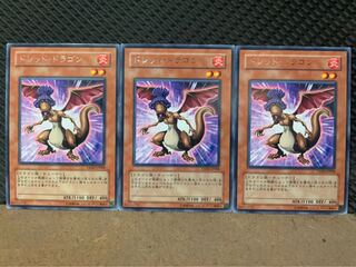 【ぽぽたん】遊戯王 3265 ドレッド・ドラゴン 3枚 レア